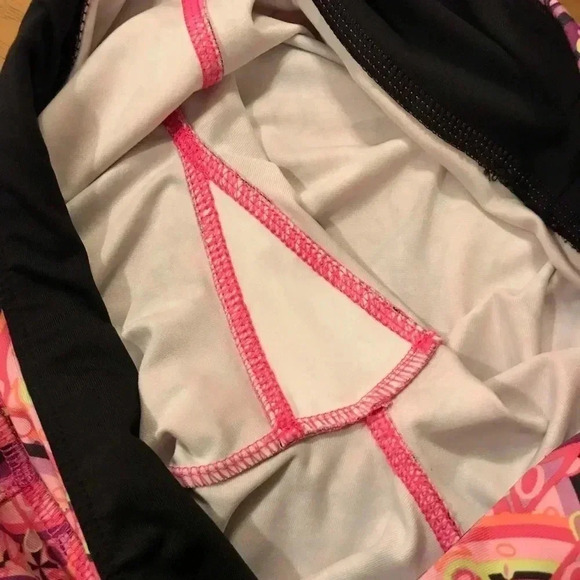 Womens Danskin Now Capri Leggings Pink Boho - Picture 6 of 12